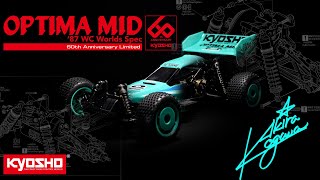 KYOSHO OPTIMA MID 87 WC Ｗords Spec 60th Anniversary Limited [upl. by Sublett677]