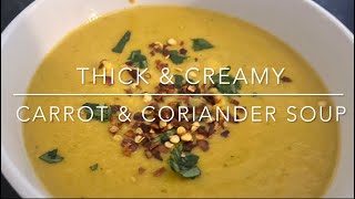 Carrot amp Coriander Soup [upl. by Cissy]