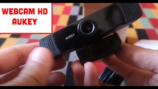 LA MEJOR WEBCAM HD DEL MERCADO ✅ de Aukey [upl. by Ahsaz]