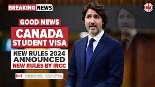 Canada Student Visa New Rules 2024 Announced by IRCC  Canada Immigration [upl. by Asselim]