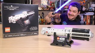 So Small LEGO Star Wars Luke Skywalkers Lightsaber GWP Review amp Comparison [upl. by Divd]