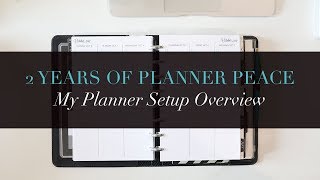 2 Years of PLANNER PEACE  My System and Setup Overview [upl. by Eggleston301]