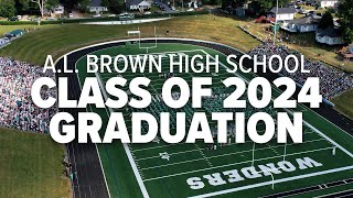 A L Brown High School Class of 2024 Graduation [upl. by Adnilema]