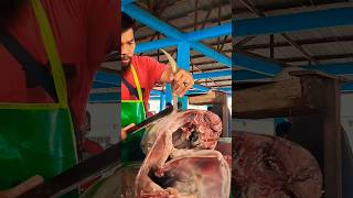 Yellowfin Tuna cutting skills shorts youtubeshorts subscribe [upl. by Kingdon976]