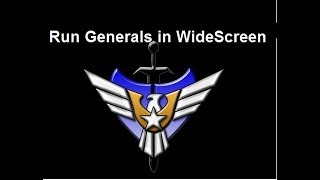 generals zero hour Resolution widescreen fullscreen full screen narrow [upl. by Assennav]