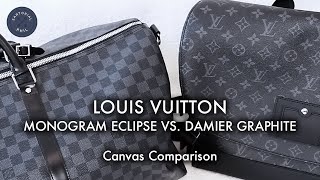 Louis Vuitton Monogram Eclipse vs Damier Graphite Canvas [upl. by Longan]