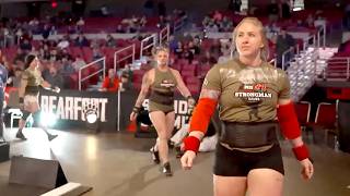 Worlds Strongest Woman u73kg  2023 Official Strongman Games [upl. by Lleumas654]