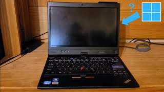 Windows 11 on a Lenovo Thinkpad X220t  Is it possible [upl. by Rajiv]