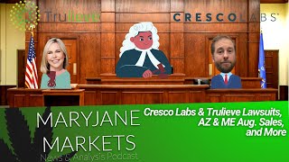 Cresco Labs amp Trulieve Lawsuit AZ amp ME Aug Sales and More Ep 16 [upl. by Lerraj865]