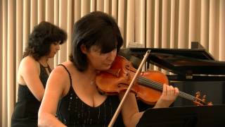 Matin by Mel Bonis performed by the Zirna Piano trio [upl. by Edla439]