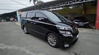 REVIEW forsale MOBIL IDAMAN KELUARGA  HARGA 200 JUTAAN vellfire Z ALLESS 2011  85 RIBUAN KM [upl. by Vonni383]