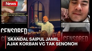 Skandal Saipul Jamil Ajak Korban VC Tak Senonoh [upl. by Halbert]