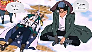 When Aokiji saved Smoker from Doflamingo  One Piece Skit [upl. by Ttimme999]