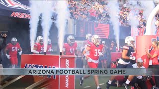 Arizona Football holds annual spring game [upl. by Hafinah]