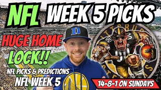 NFL Picks Week 5  NFL Picks Today 1062024  Free NFL Picks Predictions amp Sports Betting Advice [upl. by Corri290]