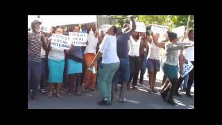 WATCH KwaMbonambi Protest [upl. by Yetnruoc]