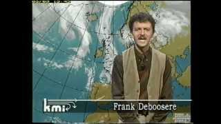 BRTN TV1  Het Weer Frank Deboosere opsporingsbericht amp Gert Verhulst 4 september 1994 [upl. by Sanderson]