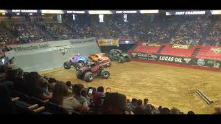 Monster Jam Rupp Arena Hotsy Freestyle [upl. by Nicholl151]