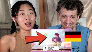 Our Reaction to GERMAN ARTISTS Top 100 Most VIEWED SONGS of ALL TIME [upl. by Eenaj]