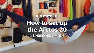 How to Set Up the Arctos 20 in Underquilt mode [upl. by Egag]