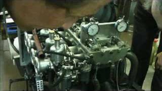 Salmson race engine first start [upl. by Nawoj69]