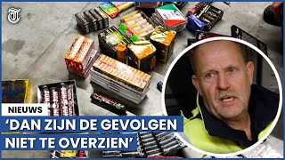 Zwaar vuurwerk gevonden in postpakket Levensgevaarlijk [upl. by Elram]