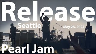 Release  Pearl Jam opens their first Seattle show with a classic [upl. by Ilrebma]