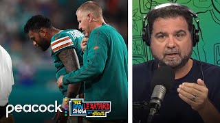 Tua Tagovailoa injured in disastrous loss to Bills  Dan Le Batard Show with Stugotz  NBC Sports [upl. by Brigitte]