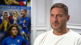 Italy legend Totti talks THAT penalty against Australia World Cup amp more [upl. by Malkin]