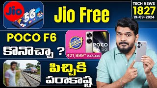 Tech News 1827  Poco F6 amp X6 Pro Deals Revealed Redmi Note 14 Xiaomi Tri Foldable Free JIO Etc [upl. by Akenor]