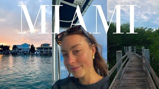 MIAMI TRAVEL VLOG  Florida Keys  Boating  Food [upl. by Vail930]