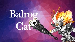 Evolving Balrog Cat  The Battle Cats [upl. by Aita]