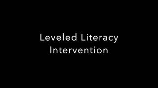 Leveled Literacy Intervention [upl. by Attekram]