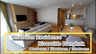 Chatrium Residence Riverside Bangkok  1Bed・2Bed・3Bedroom  Charoen Krung  チャトリウム レジデンス リバーサイド [upl. by Melda]