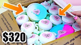 100 Honest Review of 320 SLIME PACKAGE Is EXPENSIVE SLIME Worth The Money [upl. by Etteuqaj847]