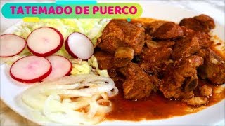 🔴 TATEMADO DE PUERCO  COCINA Y MÁS CON ARMIDA [upl. by Ecyak]