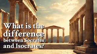 What is the difference between Socrates and Isocrates  Philosophy [upl. by Inglebert]