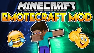 Emotecraft Mod Minecraft Java 1165 1171 1182 1192 [upl. by Hayilaa]