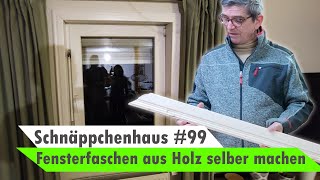 Fensterlaibungen verkleiden  Fensterfaschen im Lehmbau 🏡 Bauvlog 99 [upl. by Onez879]