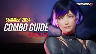 REINA Combo Guide  Summer  Patch 106  TEKKEN 8 [upl. by Alfredo]