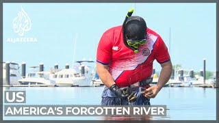 Anacostia River US scientists use mussels to clear pollution [upl. by Maia]