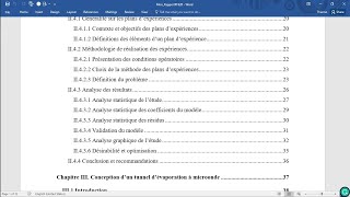 Comment Créer une Table des matières dans un document Word [upl. by Brendin]