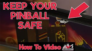 How to Attach a Pinball Art Blade Protector Set  Game Room Guys [upl. by Sito]