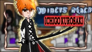 Quincys react to ICHIGO KUROSAKI  Pt3  Sakaratocyo  Reaction video [upl. by Nailimixam]