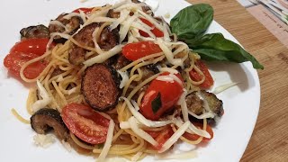 SPAGHETTI CON POMODORO PACHINO E ZUCCHINE [upl. by Peggie]