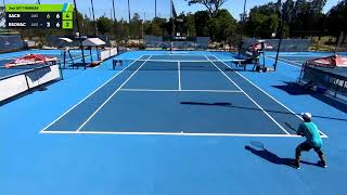 UTR Tennis Series  Gold Coast  Court 2  17 October 2021 [upl. by Effie532]