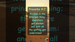 The Power of Wisdom Proverbs 47 KJV  Bible Study [upl. by Antonino]