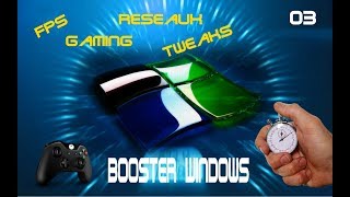 Optimiser Windows pour le Gaming 03 Boost CPUGPU Réseau et ping [upl. by Trelu347]