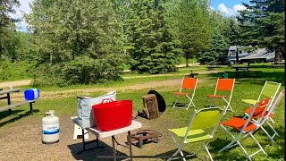 Camping at Pembina River Provincial Park [upl. by Suiravad426]