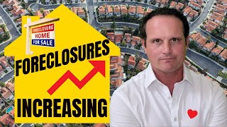 YES Foreclosure Starts are increasing…Southern California Foreclosure Report [upl. by Ynattir]